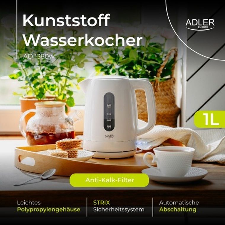 Adler, Strix, czajnik elektryczny, 1l