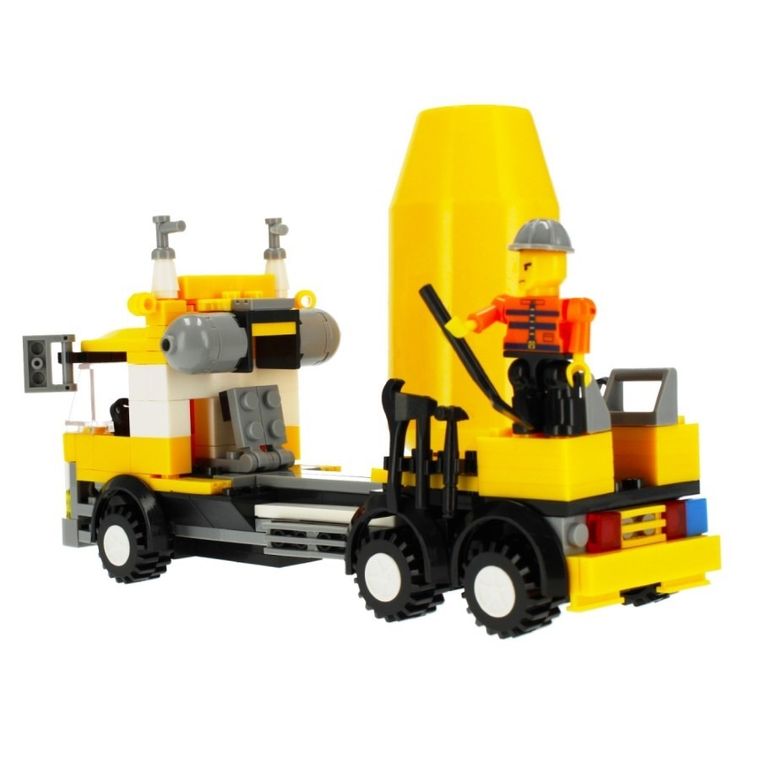 Alleblox, betoniarka, klocki konstrukcyjne, 216 elementów