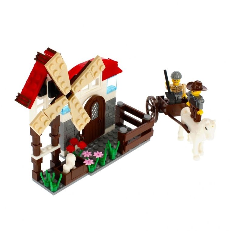 Alleblox, farma, klocki konstrukcyjne, 183 elementy