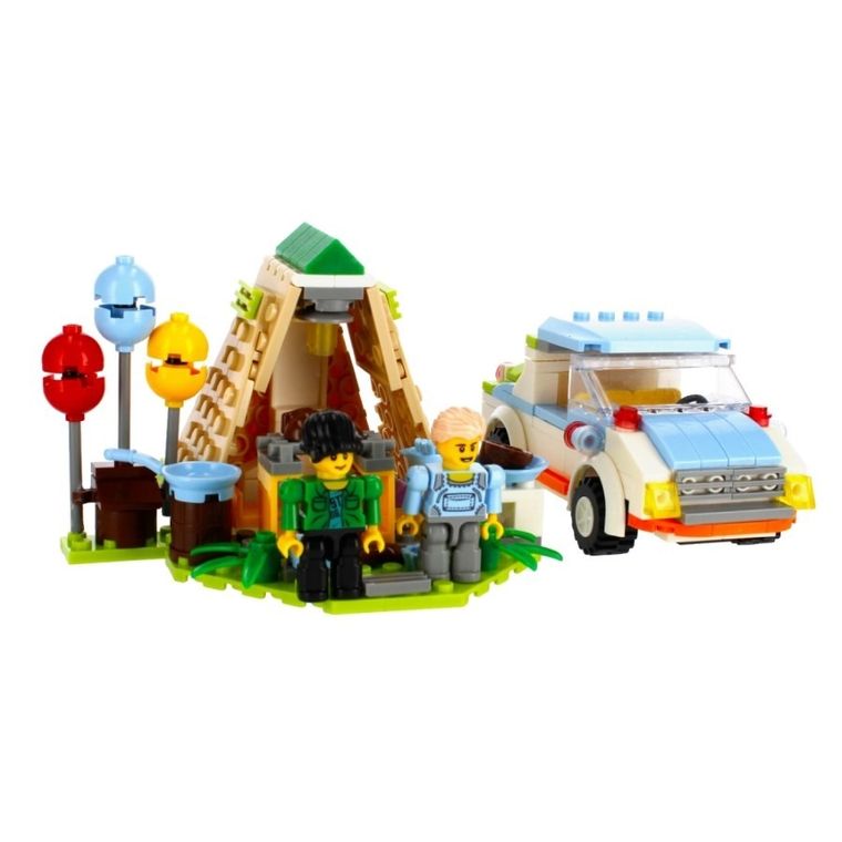 Alleblox, kamping, klocki konstrukcyjne, 251 elementów