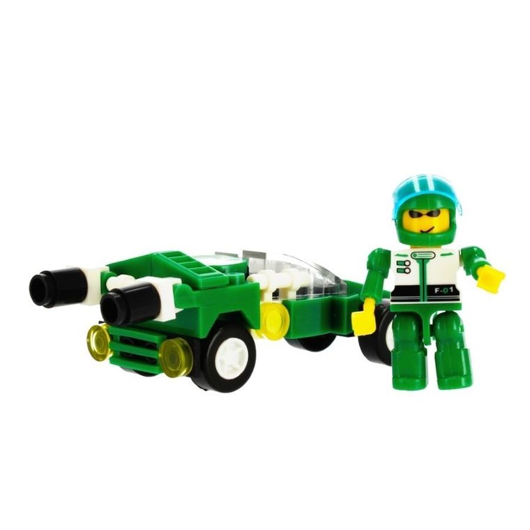 Alleblox, samochód wyścigowy, klocki konstrukcyjne