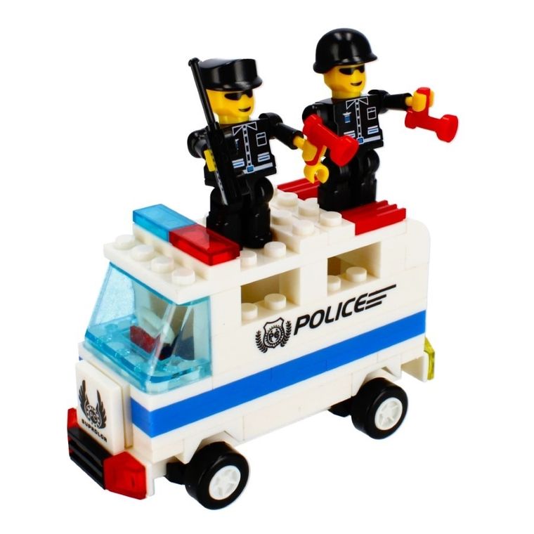 Alleblox, wieża policyjna, klocki konstrukcyjne, 252 elementy