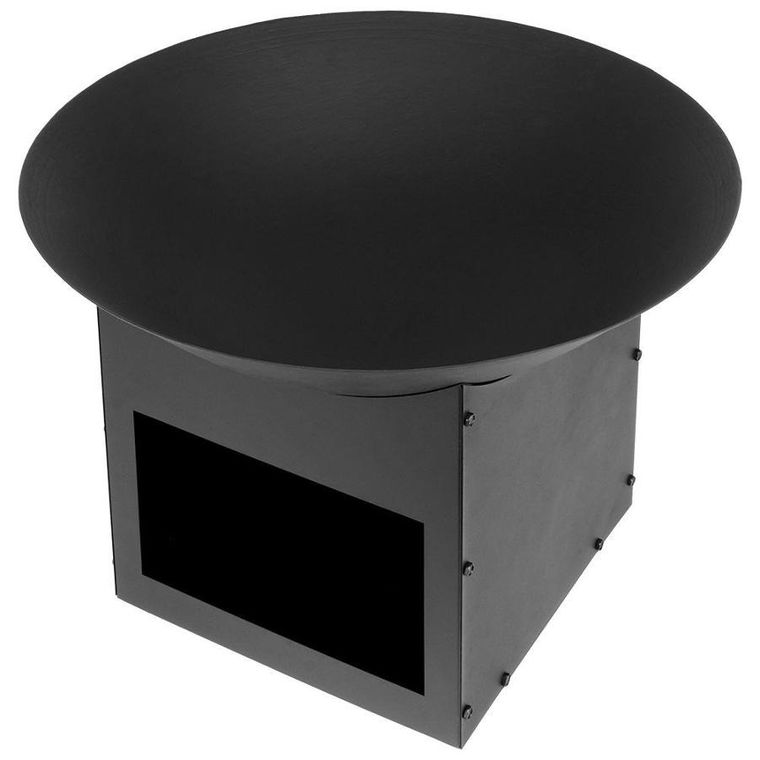 Ambiance, palenisko ogrodowe metalowe czarne, 56-41 cm