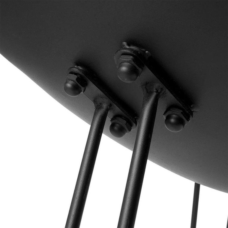 Ambiance, palenisko ogrodowe metalowe czarne, 60 cm