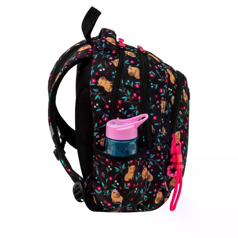 Astrabag, plecak szkolny, 3-komorowy, Flower Capy