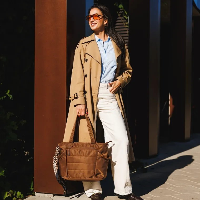 BabyOno, Cami, torba dla mamy i do wózka, czekoladowa