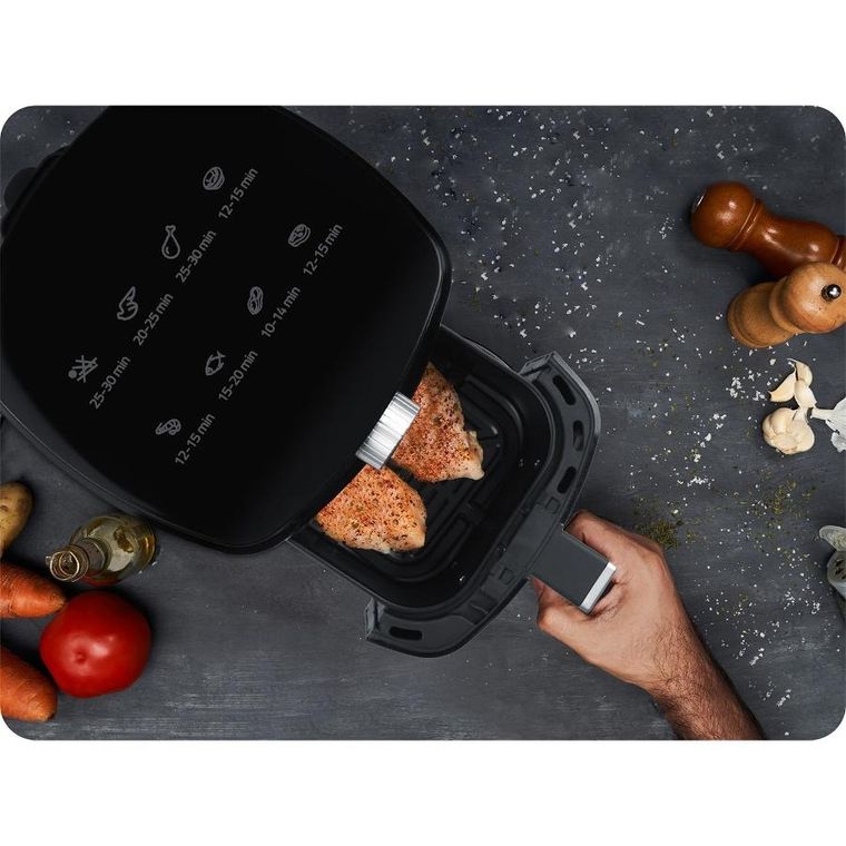 Berdsen, frytkownica beztłuszczowa, air fryer, czarny, 2,5l, BD-654