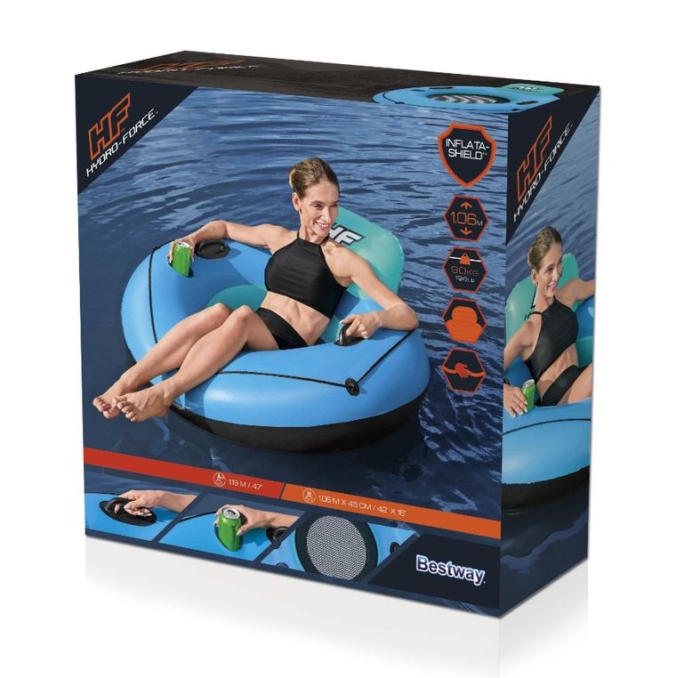 Bestway, Koło relax 106-45 z oparciem B43108 27098