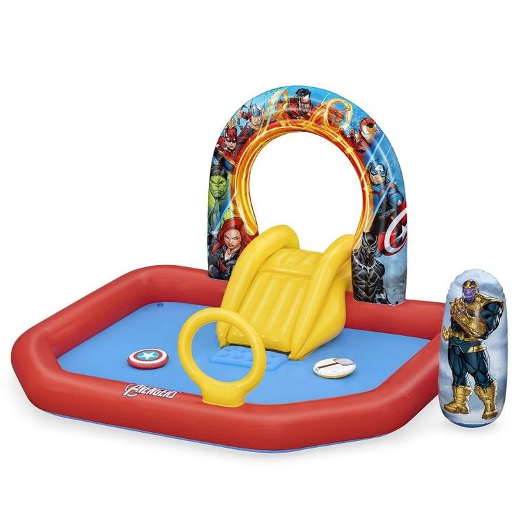 Bestway, The Avengers, plac zabaw, dmuchany, 211-198-125 cm