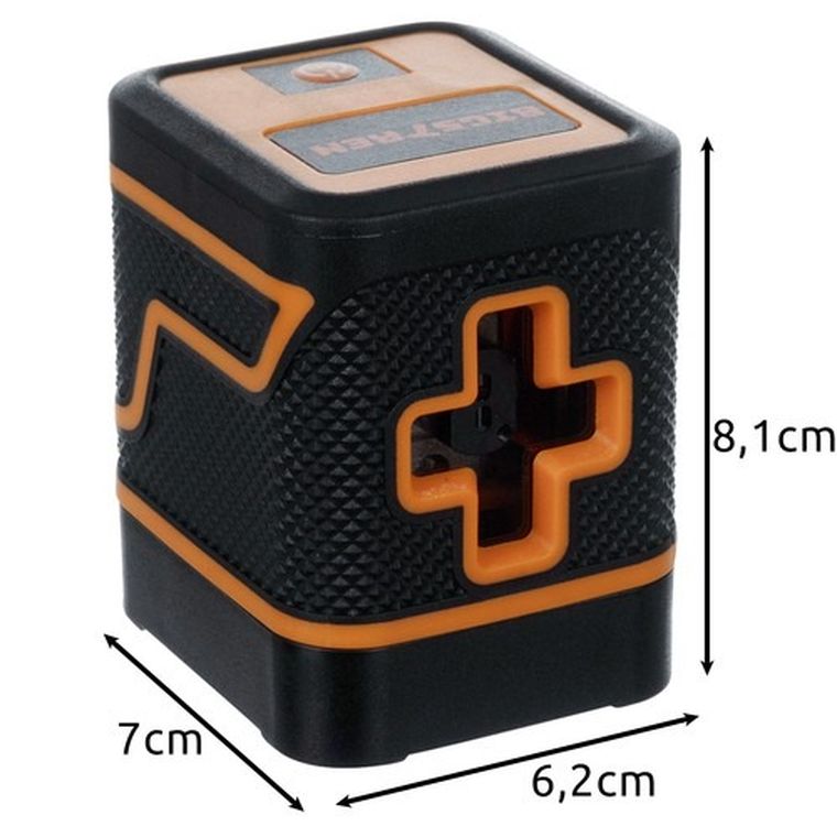 Bigstren, poziomica laserowa, laser krzyżowy