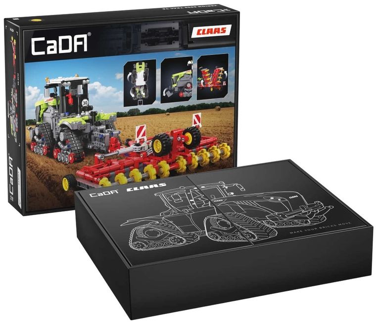 Cada, ciągnik rolniczy Claas Xerion 5000 Trac TS, 1:32, 1336 elementów