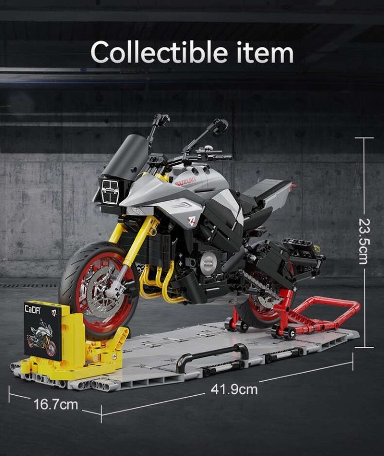 Cada, Suzuki Katana, motor, 1:6, 1104 elementy