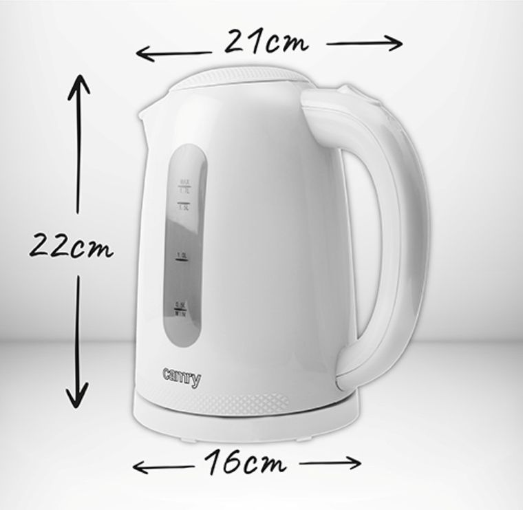 Camry, czajnik plastikowy, 1.7 l