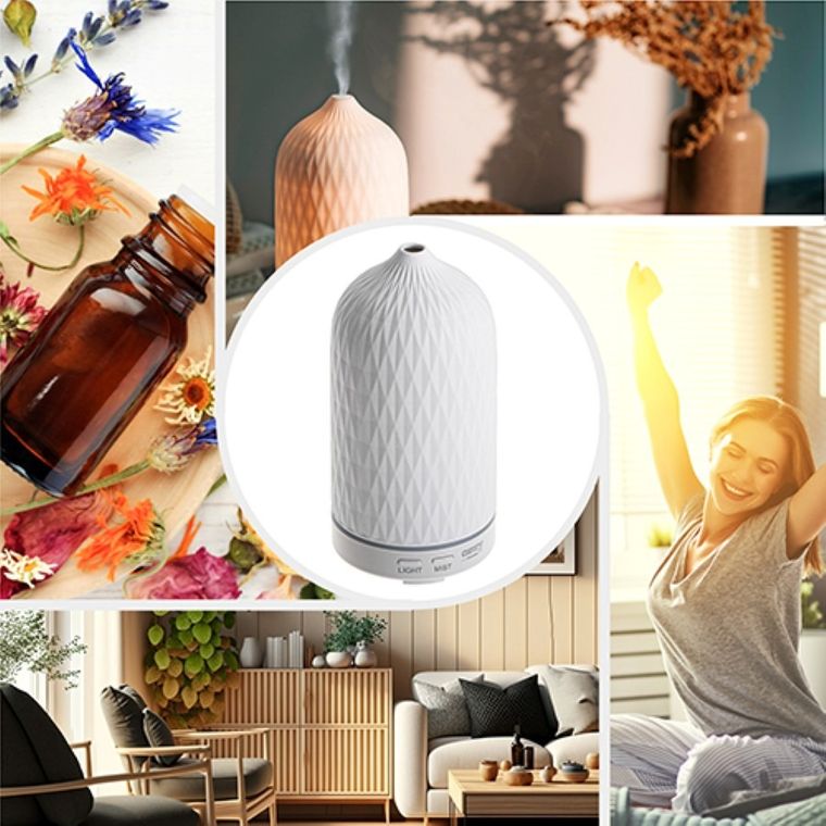 Camry, ultradźwiękowy dyfuzor zapachowy, 3w1, CR 7970, biały