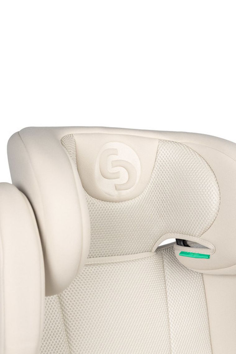 Caretero, Breezy Fix, fotelik samochodowy 2w1, podstawka, fix beige, 100-150 cm