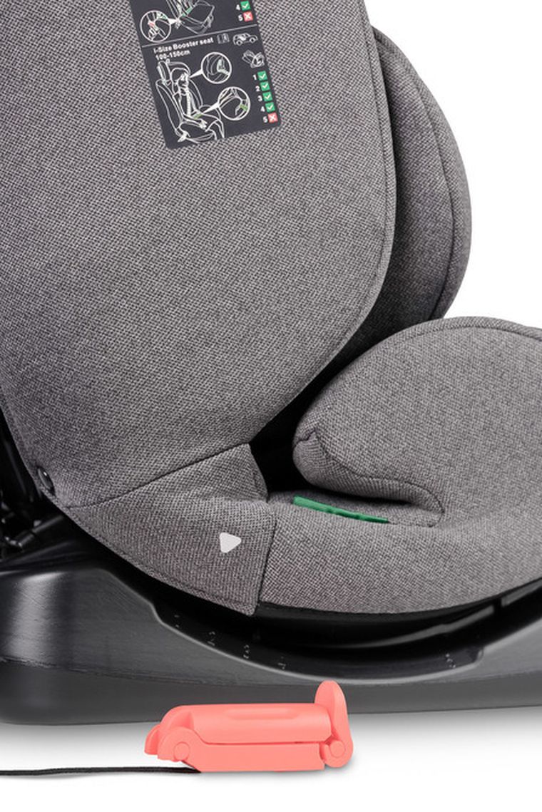 Caretero, Mundi, fotelik samochodowy, i-Size, grey, 40-150 cm