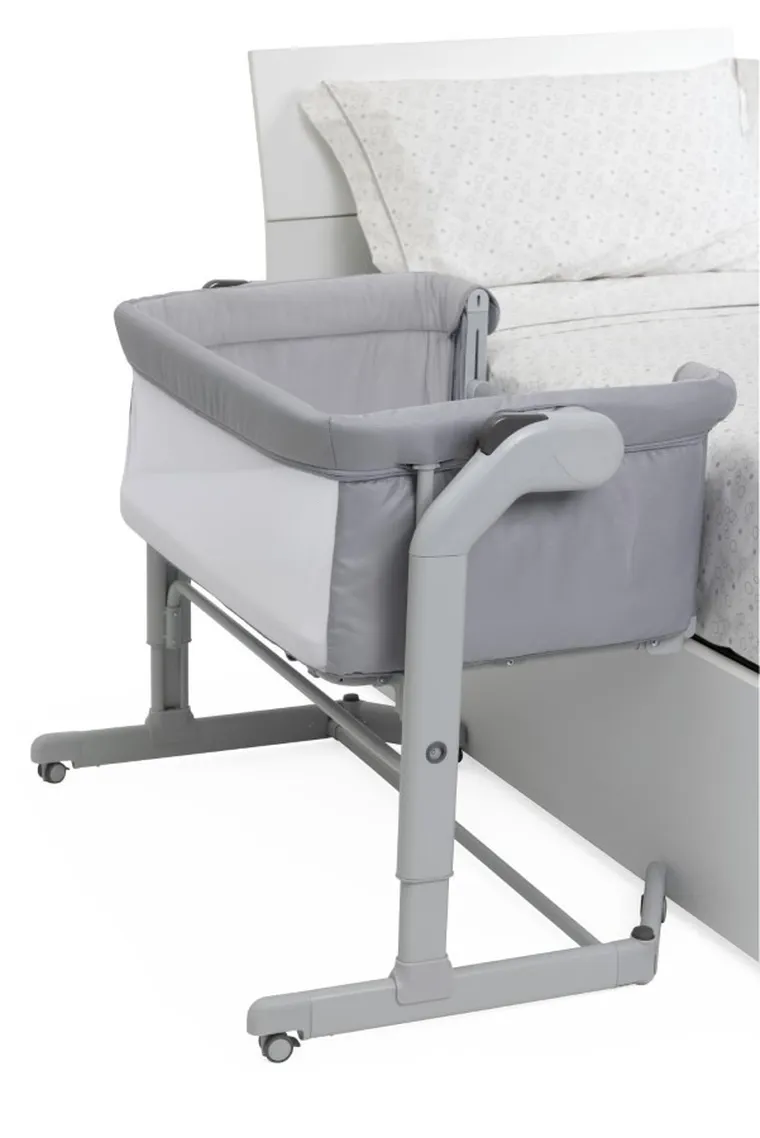 Chicco, Co-Sleeping, Next2Me, Magic Evo, łóżeczko dostawne, grey mist