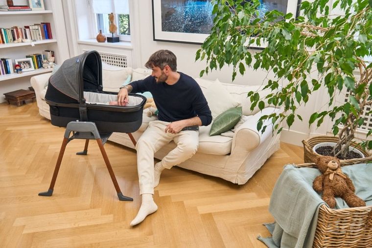 Chicco, Lullaglide, stojak do siedziska wózka, gondoli, fotelika, Natural