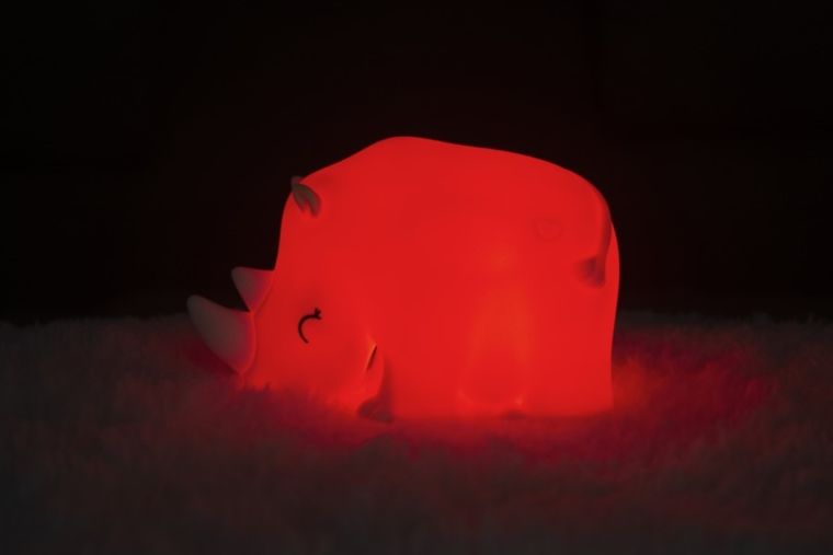 Dhink, Nosorożec, lampka silikonowa na USB