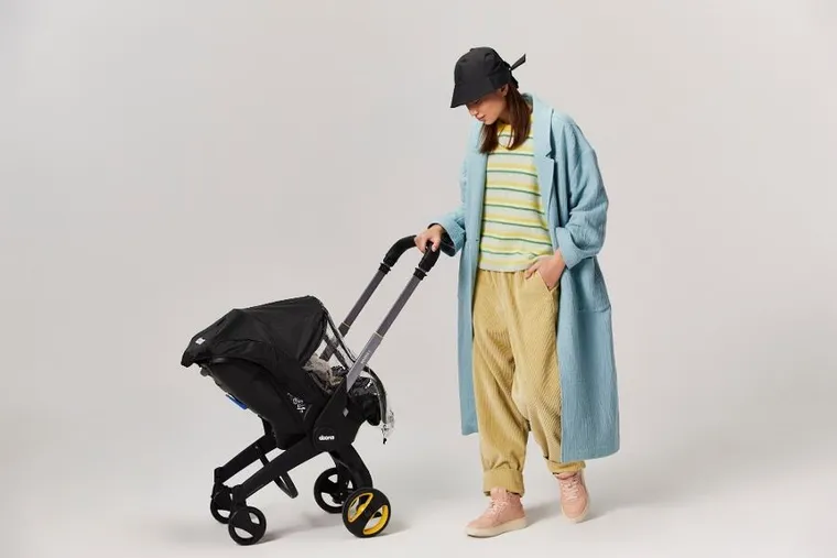 Doona, Doona I, mobilny fotelik samochodowy, nitro black, 40-85 cm