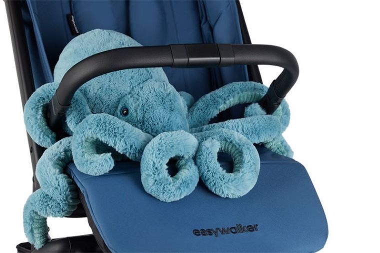 Easywalker, Miley, kompaktowy wózek spacerowy z torbą transportową, Galaxy Blue