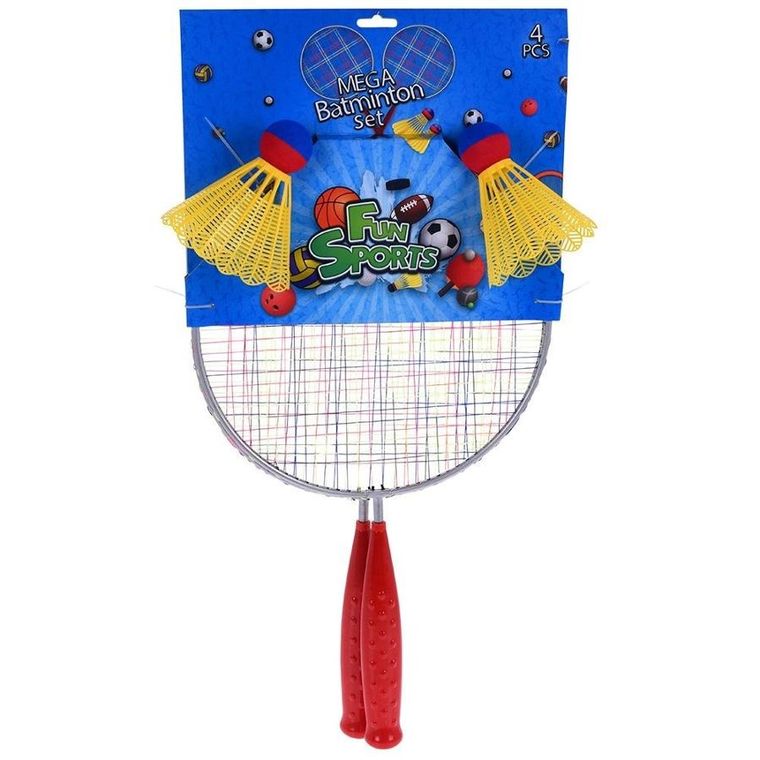 Free & Easy, Badminton, zestaw do gry, 4 elementy