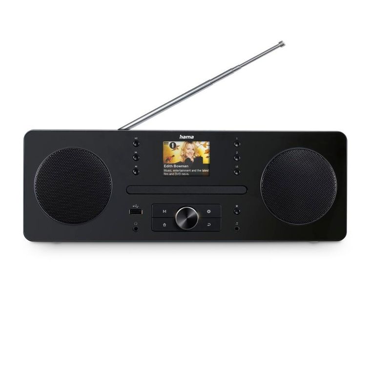 Hama, radio cyfrowe i internetowe z dab/dab+ fm, cd/mp3, bluetooth