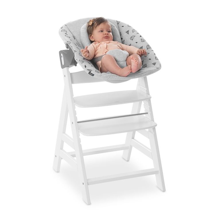 Hauck, Alpha Premium, leżaczek, Grey