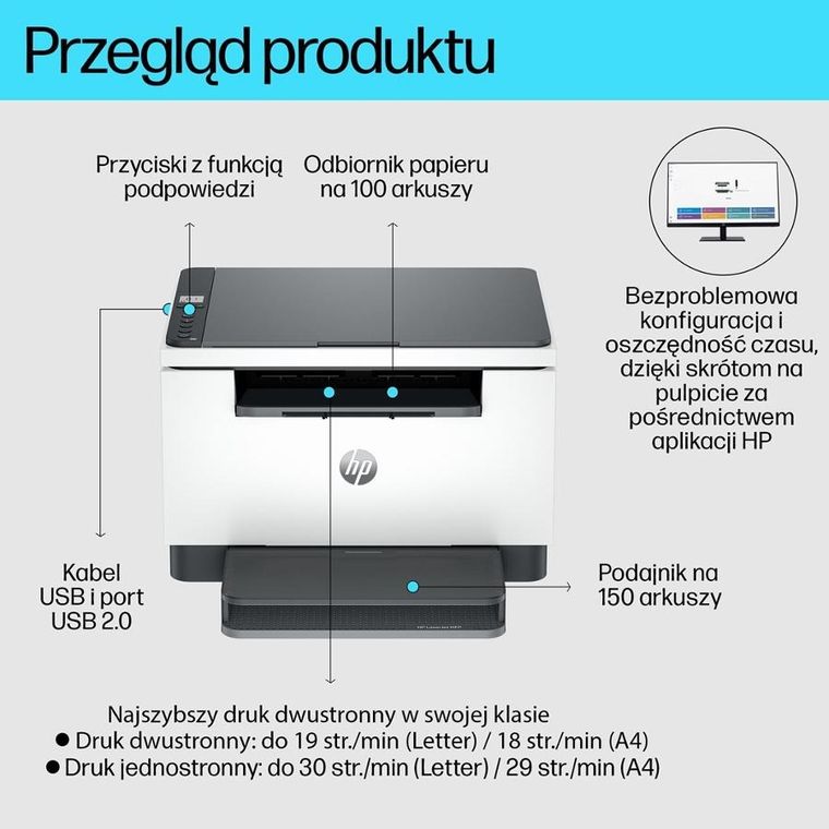 HP, Laser Jet, urządzenie wielofunkcyjne, M234D