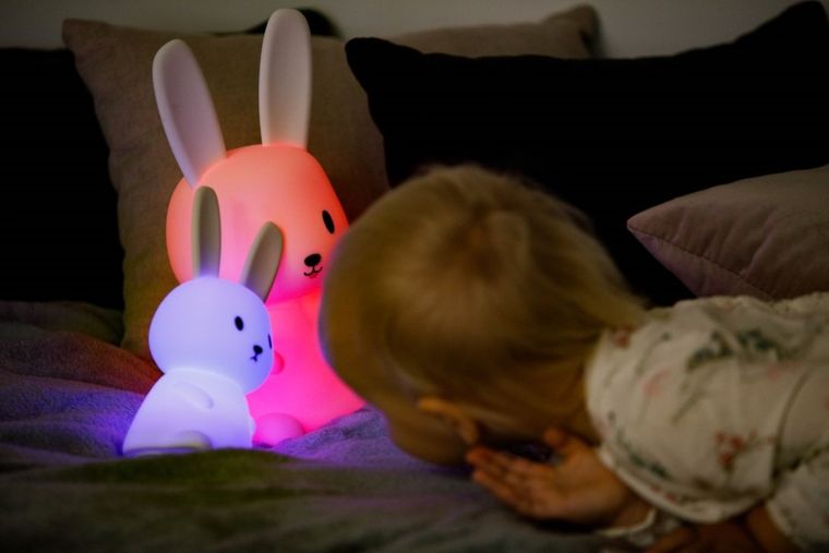 InnoGIO, GIObunny, silikonowa lampka nocna, midi