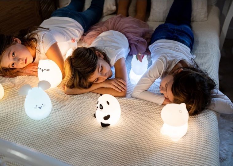 InnoGIO, Kitty, silikonowa lampka nocna, midi