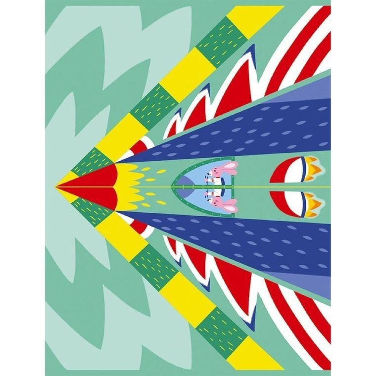 Janod, Papierowe samoloty z wyrzutnią, zestaw kreatywny