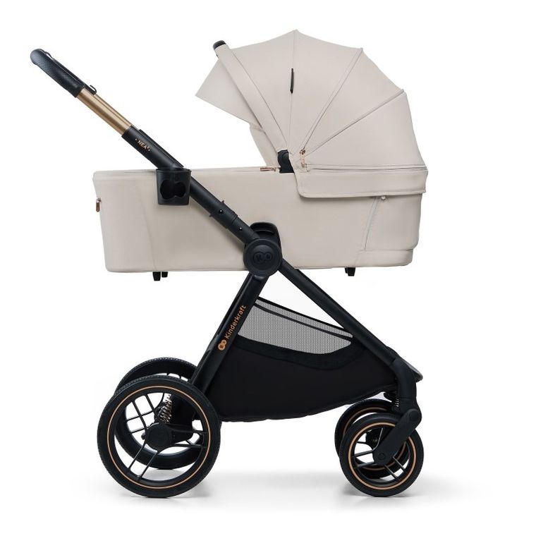 Kinderkraft, Nea 2, wózek wielofunkcyjny 2w1, Soft Beige