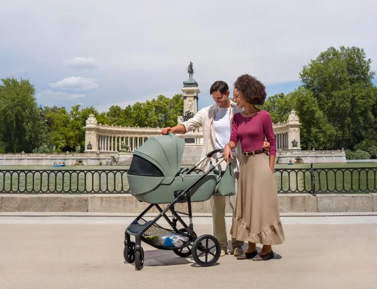 Kinderkraft, Prime 3, wózek wielofunkcyjny, 3w1, velvet mocca