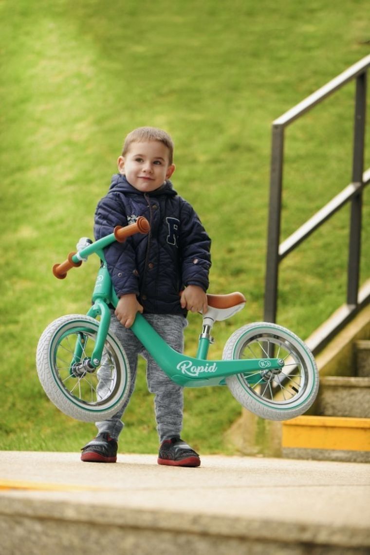 Kinderkraft, Rapid, rowerek biegowy, zielony