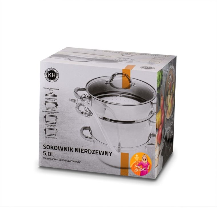 Könighoffer, sokownik nierdzewny, 5l