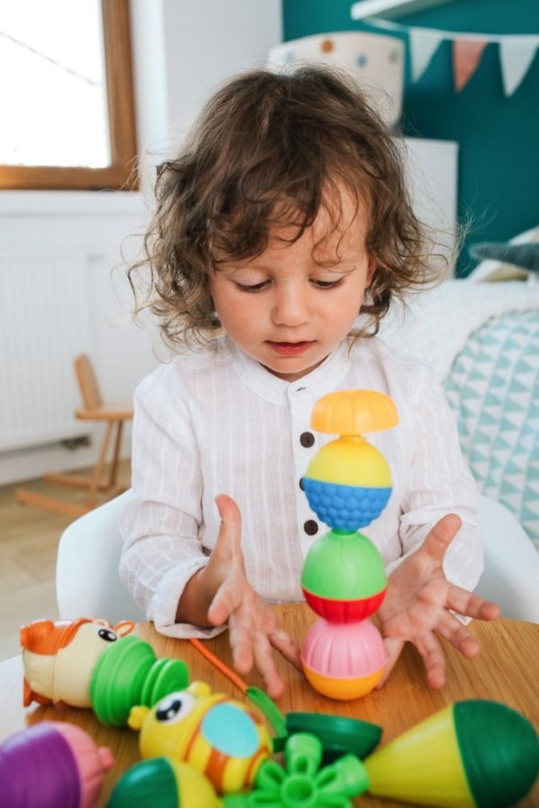 Lalaboom, Kulko-klocki sensoryczne, zwierzątka, 25 elementów