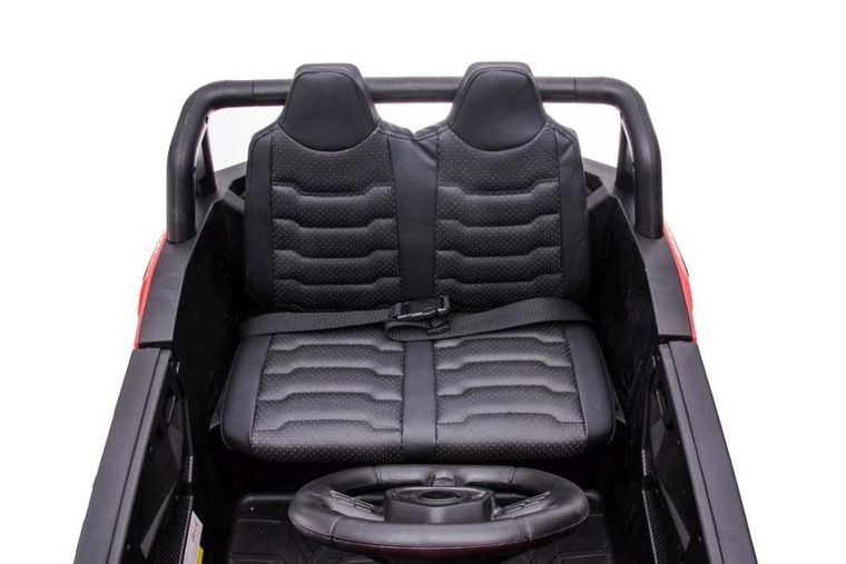 Lean Cars, pojazd na akumulator, YSA036 4-4, czerwony