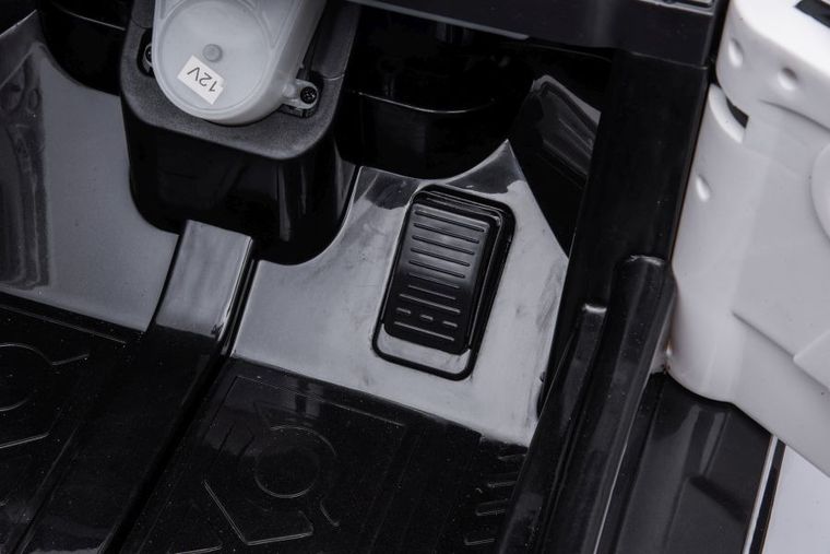 Lean Toys, BBH-021, Policja, pojazd na akumulator, czarny