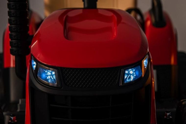 Lean Toys, traktor, pojazd na akumulator, czerwony, BBH-030