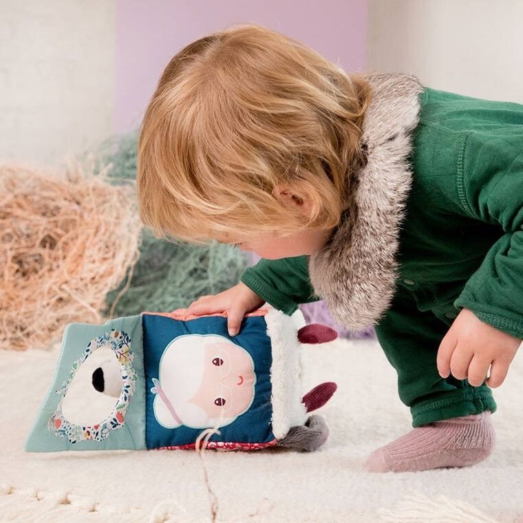 Lilliputiens, Kostka wielofunkcyjna Wilk Louis 9m+