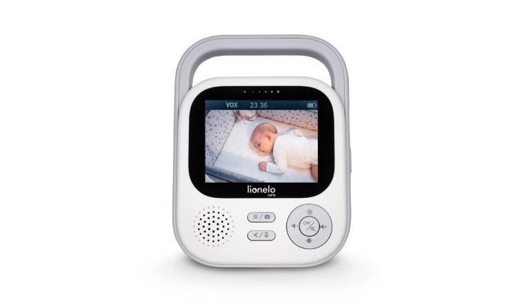 Lionelo, Babyline 3.2, niania elektroniczna, White