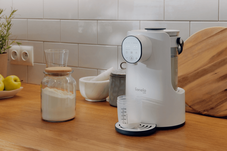 Lionelo Care, ekspres do przygotowywania mleka, White Natural