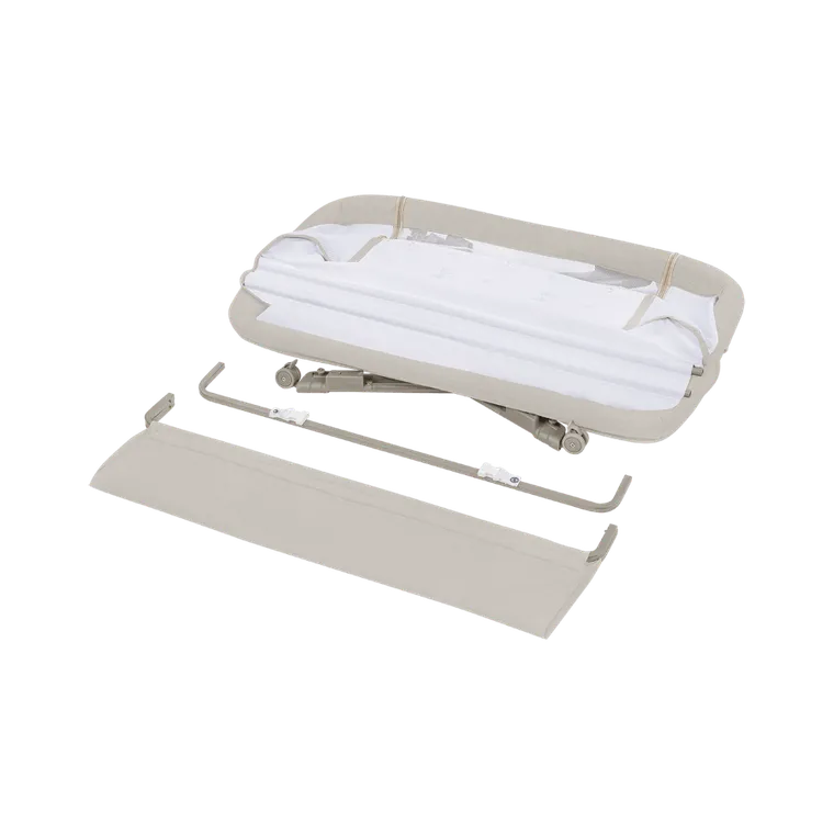 Lionelo, Luna, łóżeczko, Beige Sand