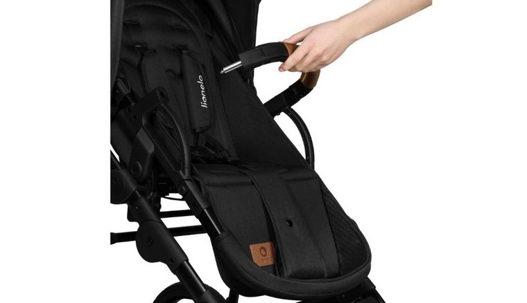 Lionelo, Mari Tour, wózek wielofunkcyjny z zestawem akcesoriów, 2w1, Black Onyx