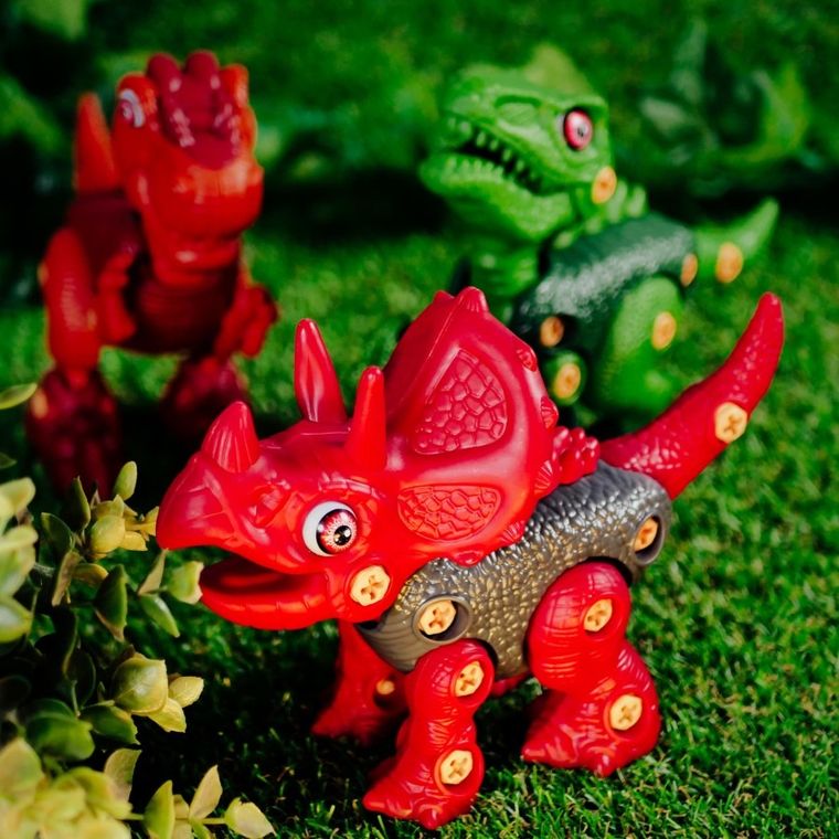 Lisciani, I'm a Genius, Dino Stem, Triceratops, zestaw edukacyjny