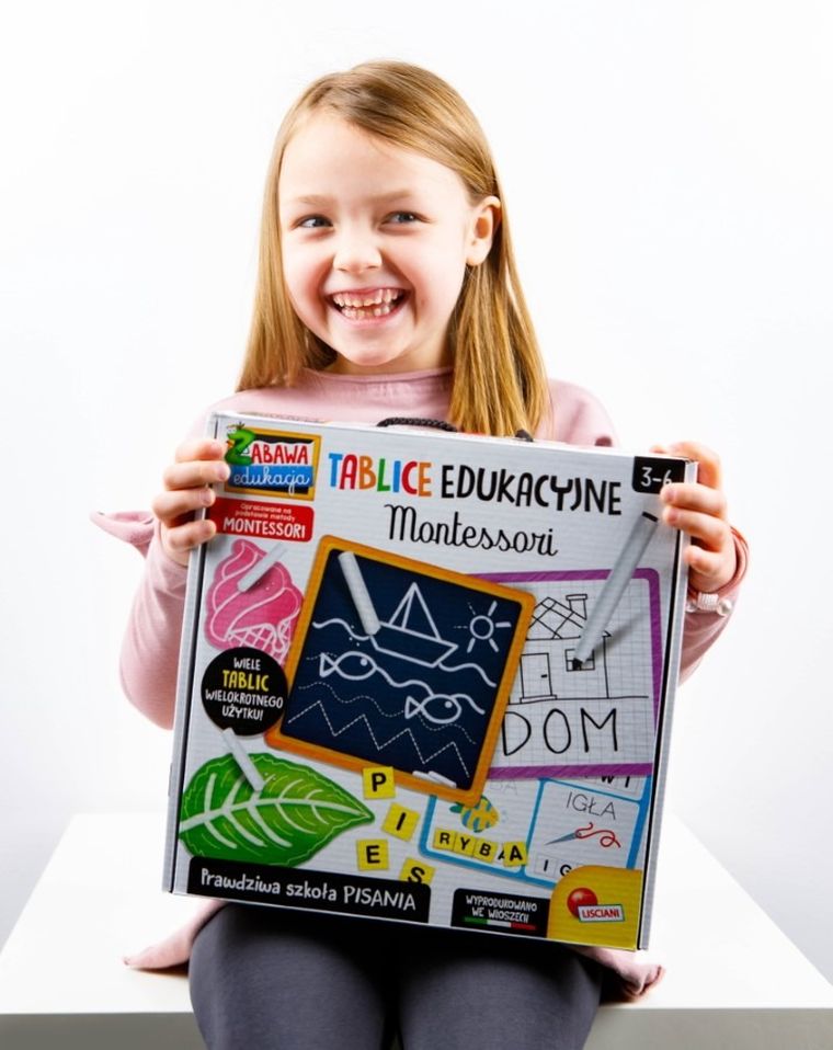 Lisciani, Montessori, Tablice edukacyjne