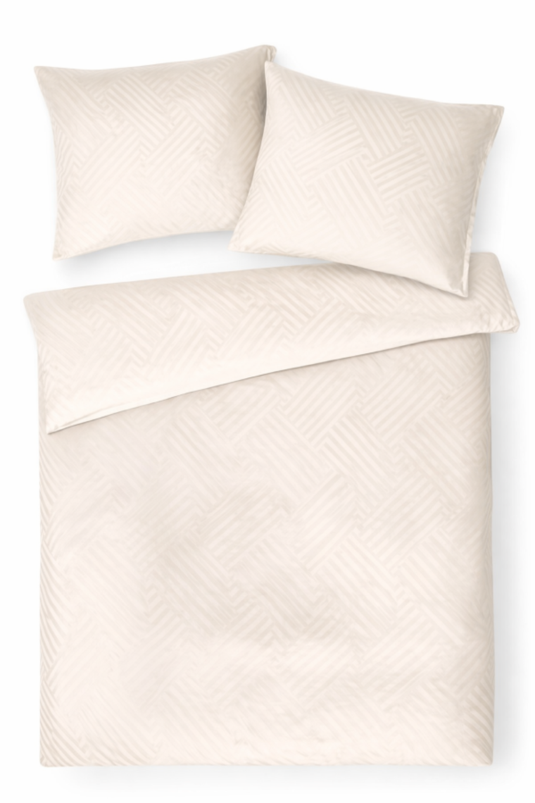 Matex, 3-częściowy komplet pościeli, adamaszek geometryczny, 200-220 cm