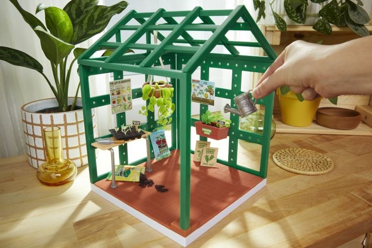 MGA's Miniverse, Spaces, Starter Pack Greenhouse, mini szklarnia