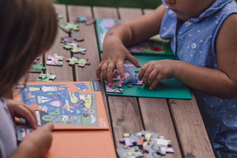 Mudpuppy, Środki transportu, puzzle magnetyczne 2w1, 20 elementów